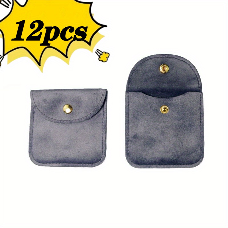Customizable Laser-Engraved Velvet Pouch Set
