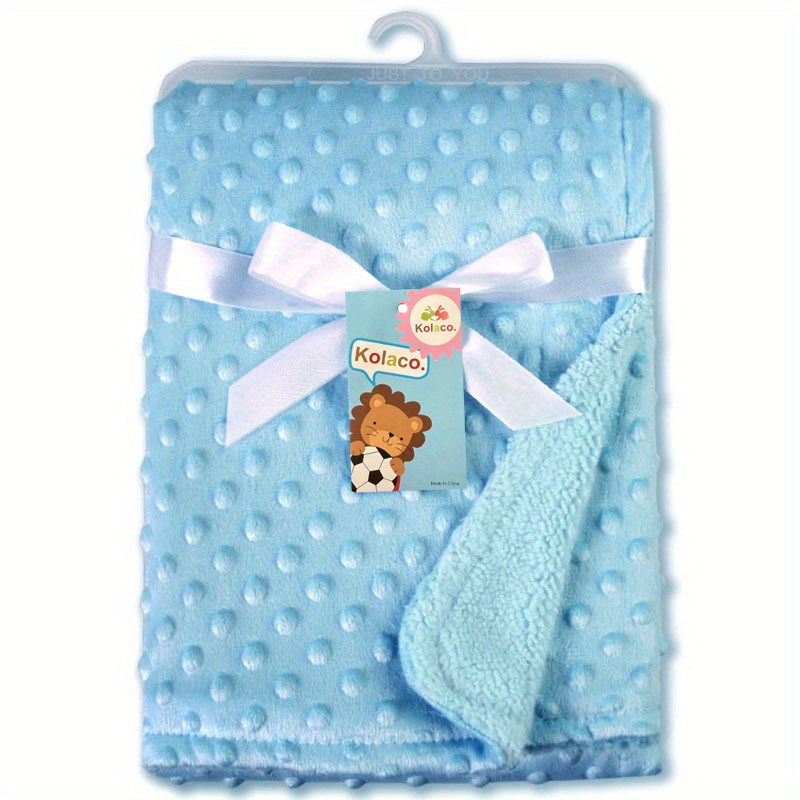 Baby Blanket, Soft Fleece Baby Boy Blanket Solid Baby Accessories Christmas, Halloween, Thanksgiving Day Gift
