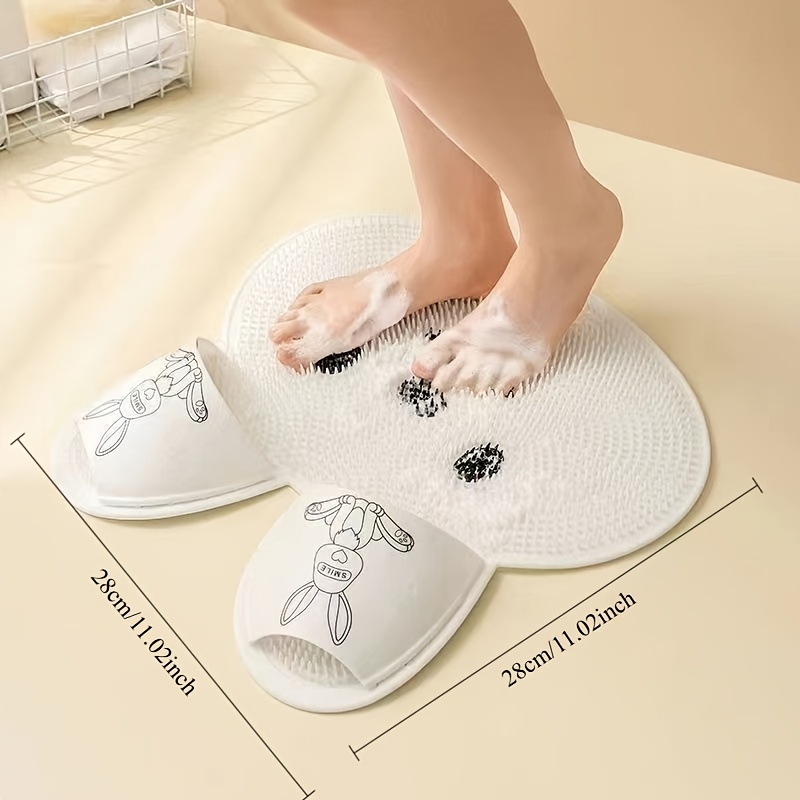 suction anti slip   massage mat 2 in 1 lazy   scrubber reflexology pad easy clean durable for bathroom use   essential ideal gift   6
