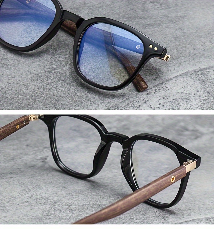 retro classic large square tr frame glasses casual retro  display picture 1