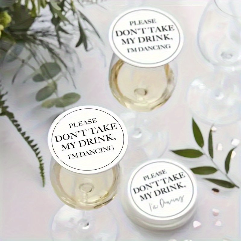 Customizable Round Disposable Coasters with Photos