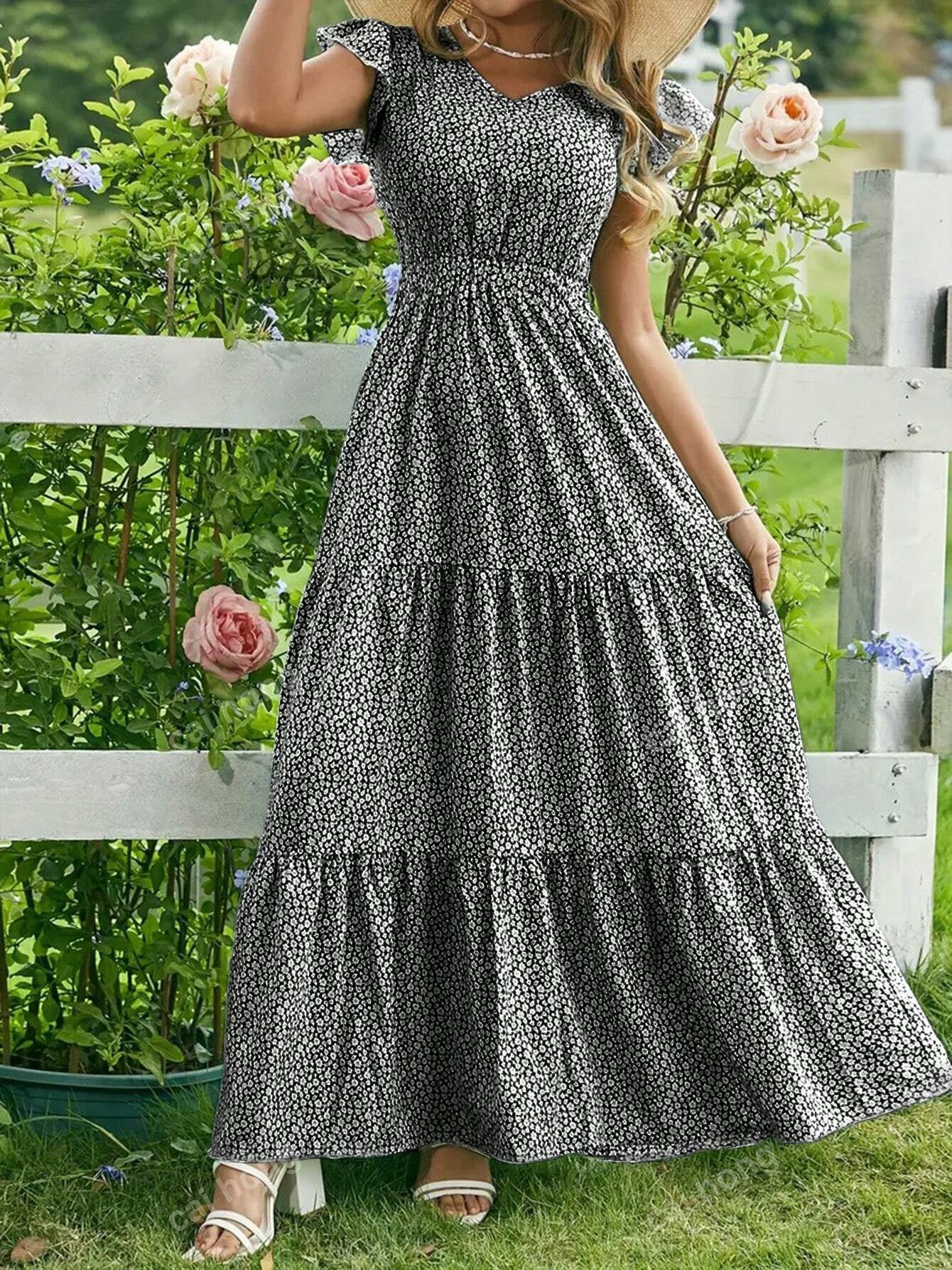 chinese dress ladies Designer Long Strappy Summer Dresses main image 1