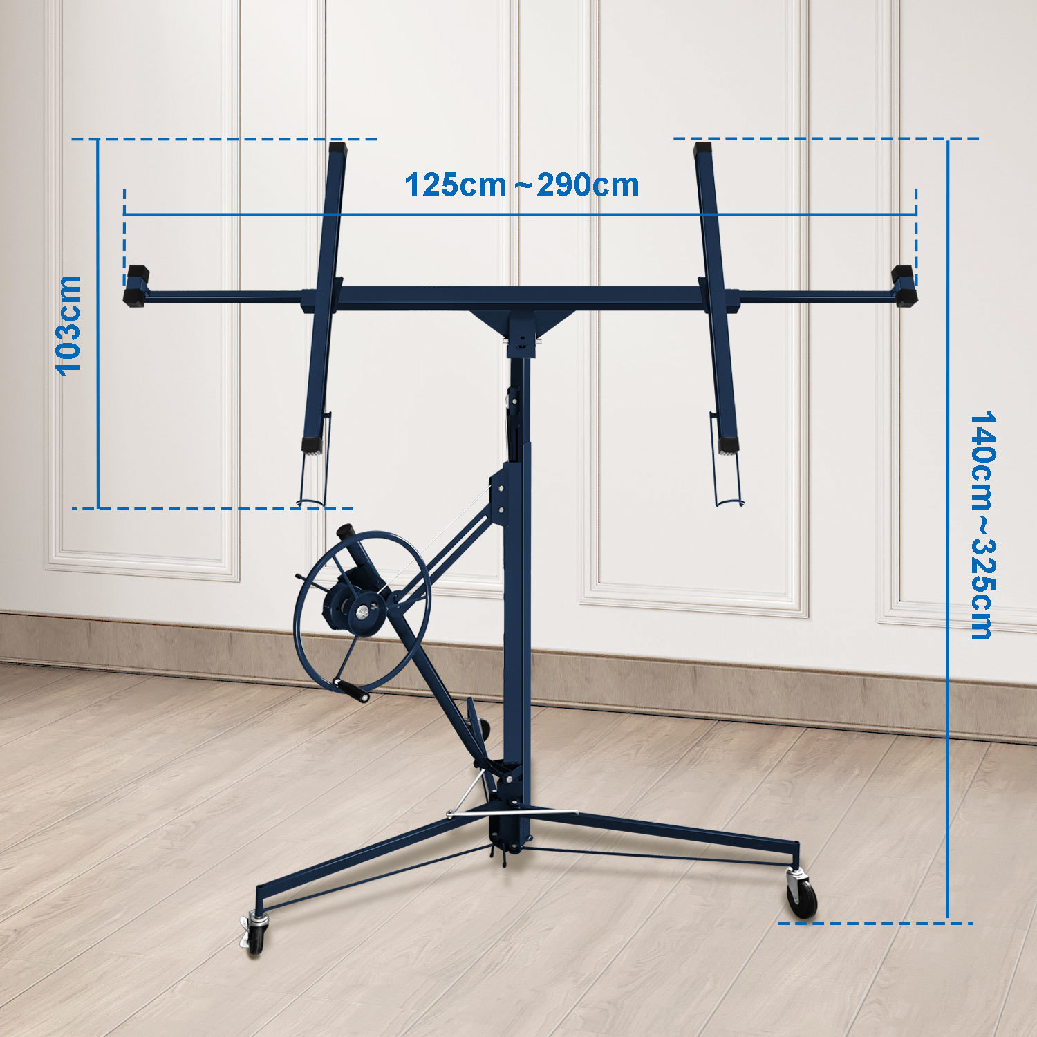 Disc Lifter Assembly Aid Gypsum Board Panels Mounting Aid Panel Lifter Xxl Panel Lift Foldable Gypsum Board Panels