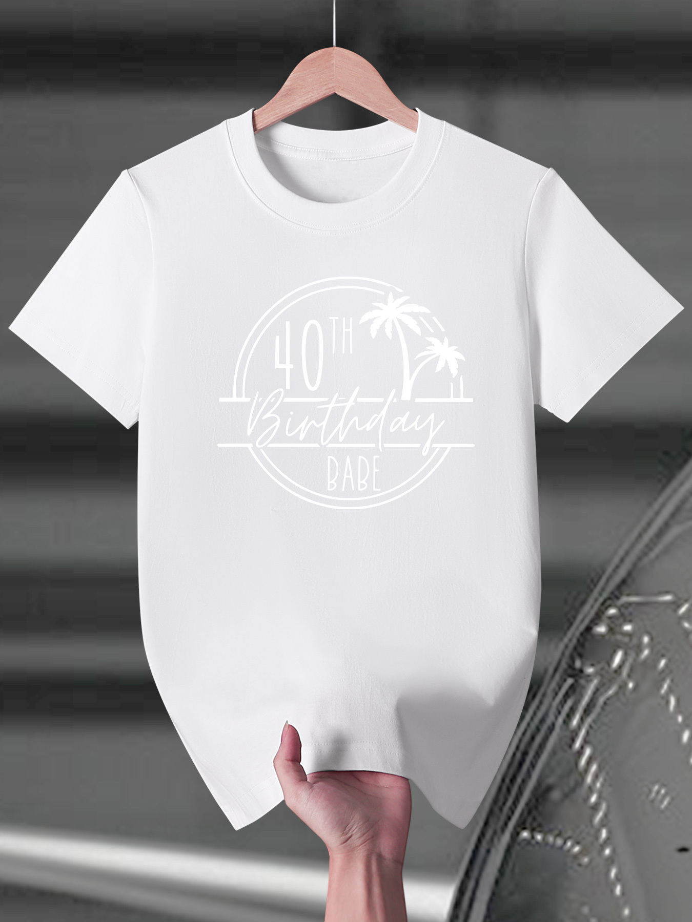 Maglietta Compleanno 50 Anni Donna Maglietta Per Compleanno 50 Anni, Festa Della Mamma, Nonna, Regalo Donna, Multicolore T-shirt Personalizzata The Shed