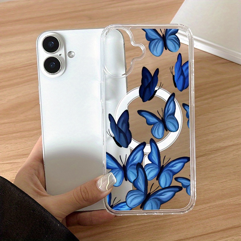 Etui za telefon - Združljiv z Iphone 17, ta etui je odporen na udarce, magnetičen, odporen na porumenelost, praske in prstne odtise ter ima