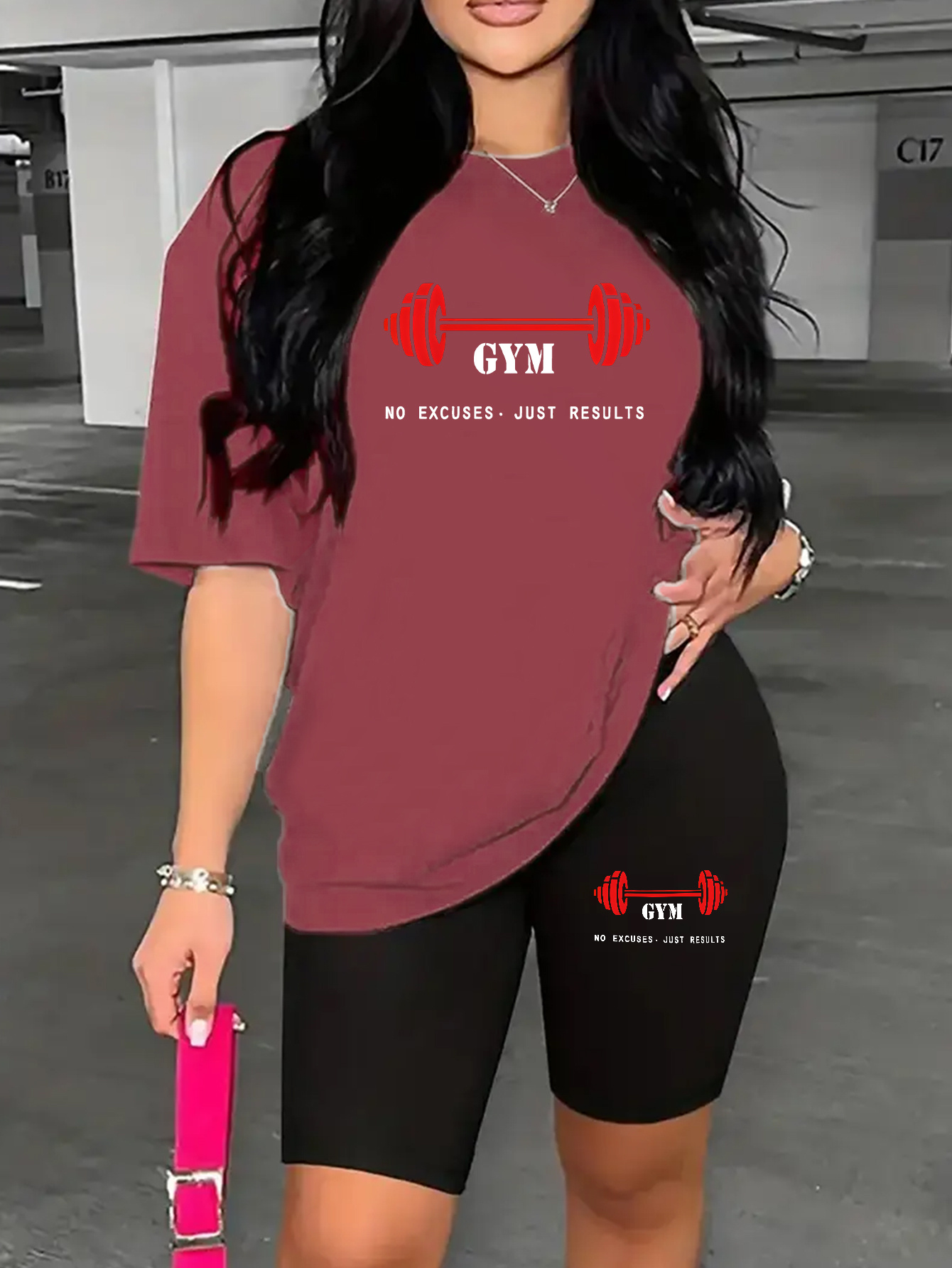 piezas ropa deportiva casual verano mujer estampado Temu