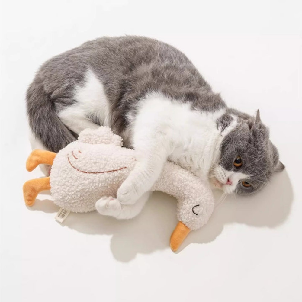 Image of Soothing Plush Toy For Cats - Fox And Duck, Without Battery
