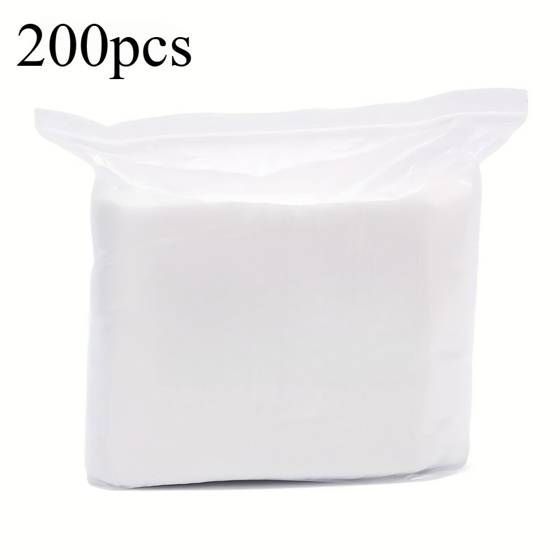TEMU 200pcs Dry Mop Refills, Non-woven Electrostatic Dust Wipes, Disposable Floor Cleaning Cloths For Home, Bathroom, Kitchen, Bedroom
