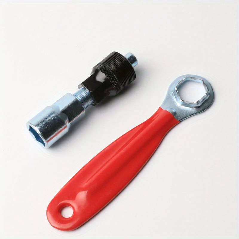 Mountain Bike Dental Disc Crank Removal Tool Set, Riding Tool Crank Remover [with Handle]