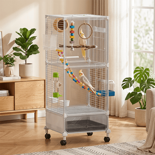 37.8-inch Birdcage Is Perfect for MobileBirdcage Small Bird Cage Parrot Cage Jaulas Para Pajaros Jaulas Jaula De Pajaros, Jaula Para Pajaros, Jaula Para Pajaros Bird Cages , Bird Cages Clearance Bird Stuff Bird Stuff Cl