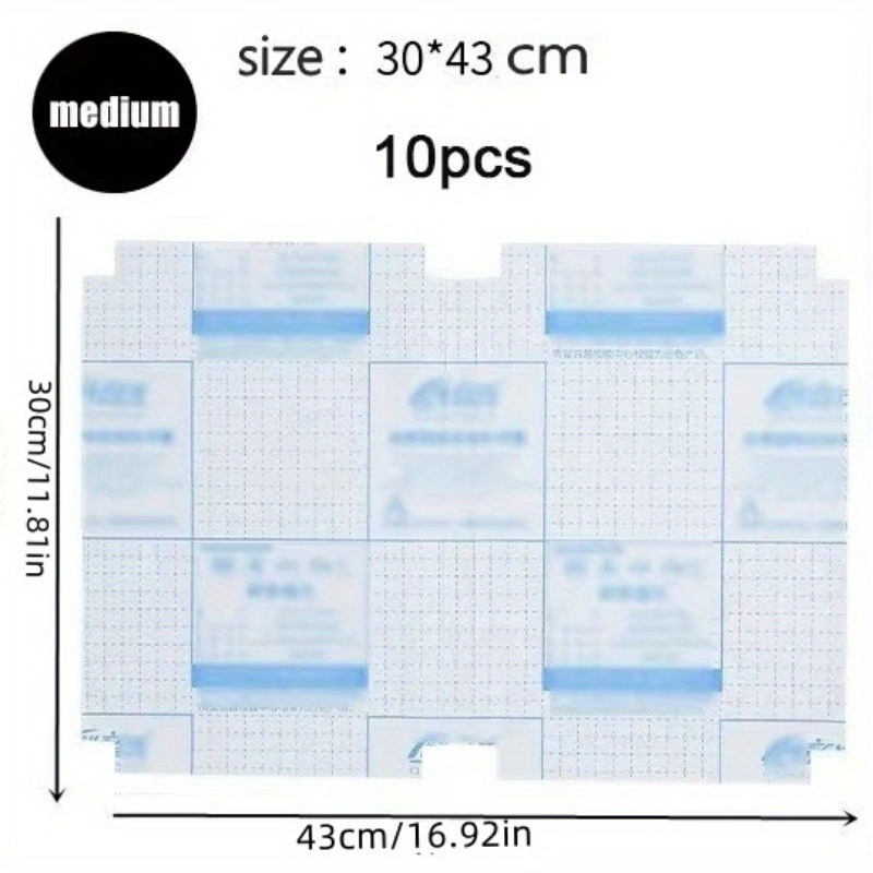 TEMU 10pcs Transparent Waterproof Book Covers - Self-adhesive Protective Sleeves For School Textbooks, Maps & Documents (small/medium/large), Book