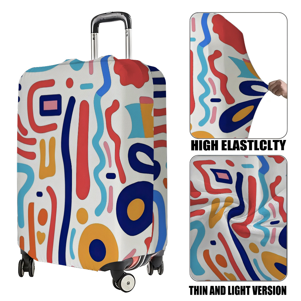 Housse De Valise Kwmobile, Protection Bagage En Tissu – Taille Universelle, Modèle KWM000008ZN008C