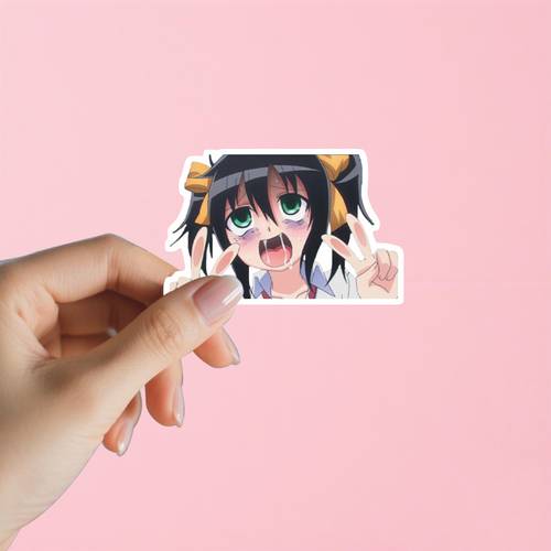 anime stickers waterproof vinyl decals scratch resistant self decor suitable for laptops motorcycles cars bags guitars cute anime decoration for anime fans and japanese animation enthusiasts anime