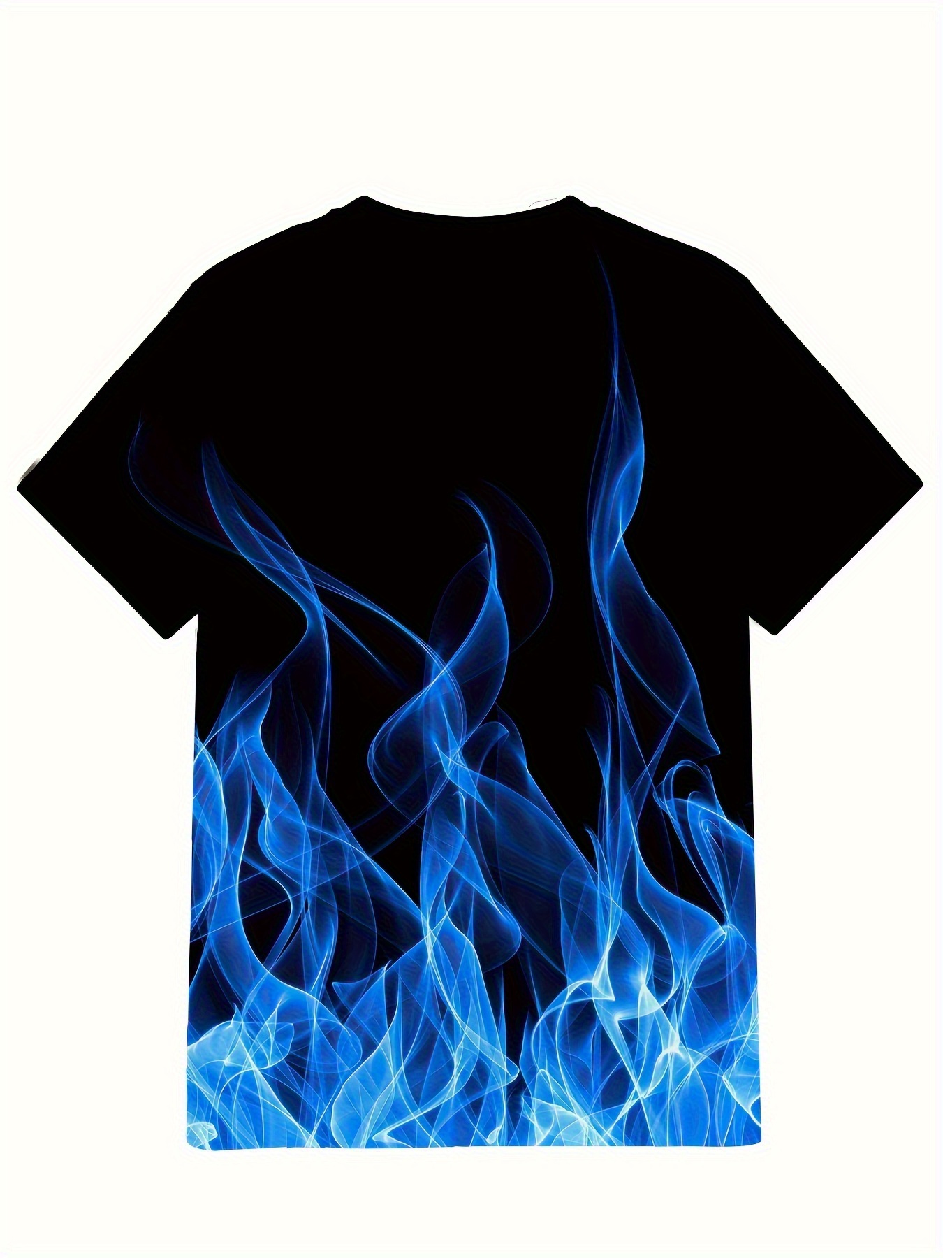 item picture flame all over   mens short sleeve t shirt