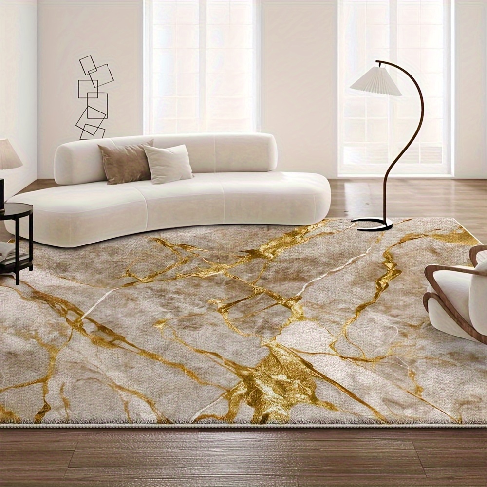 TEMU This Velvet Rug Features A , Perfect For Dorms And Indoor Spaces. Thick, Soft, Non-slip, And Comfortable, Making It A Reliable . The Velvet Rug