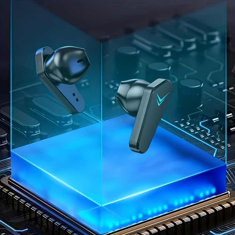 Audífonos Inalámbricos de Año Nuevo 2025 con Pantalla LED y Táctil, Auriculares Intrauditivos ETSW para Deportes, Música y Juegos para IOS/Android