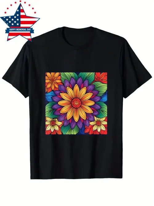 chrysanthemum garden t shirt