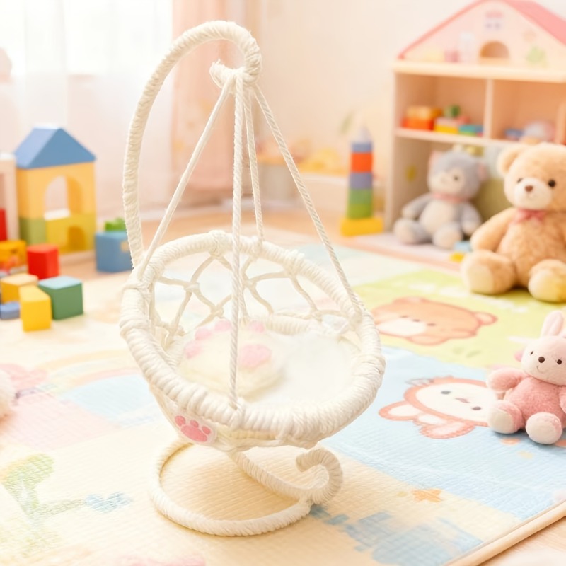 Durable Hanging Hamster Swing Hammock with Cushions