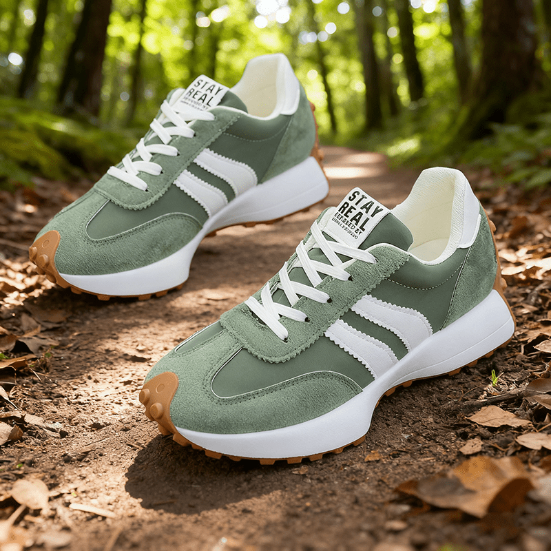 TEMU Women' S Retro Low-- Sports Shoes. Breathable Upper. Soft Sole With Shock Absorption. Lightweight And Durable. Fashionable Casual Shoes. Sizes