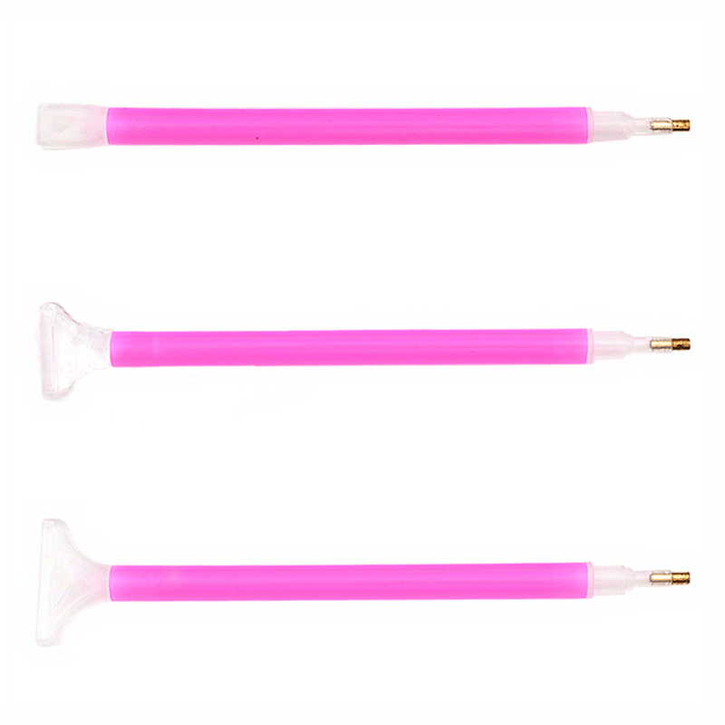 TEMU Pennino per Diamanti con Strass, Set da 1 - Penna per Raccolta di , Sei Perle e Nove Perle, Penna Adesiva Rapida per , Penna per