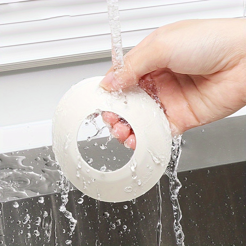 1 high   splash proof kitchen faucet fixing ring and drain plug leak proof and   suitable for narrow edge single handle sinks   without tools compatible with modern sinks splash proof flexible material details 4