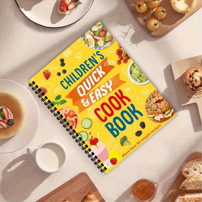 TEMU A5 Spiral Recipe Book, Family Recipe Diary, Recipe Book, My Own Blank Recipe Book, Recipe Book, Suitable For Personal Recipes And Planning, Gift