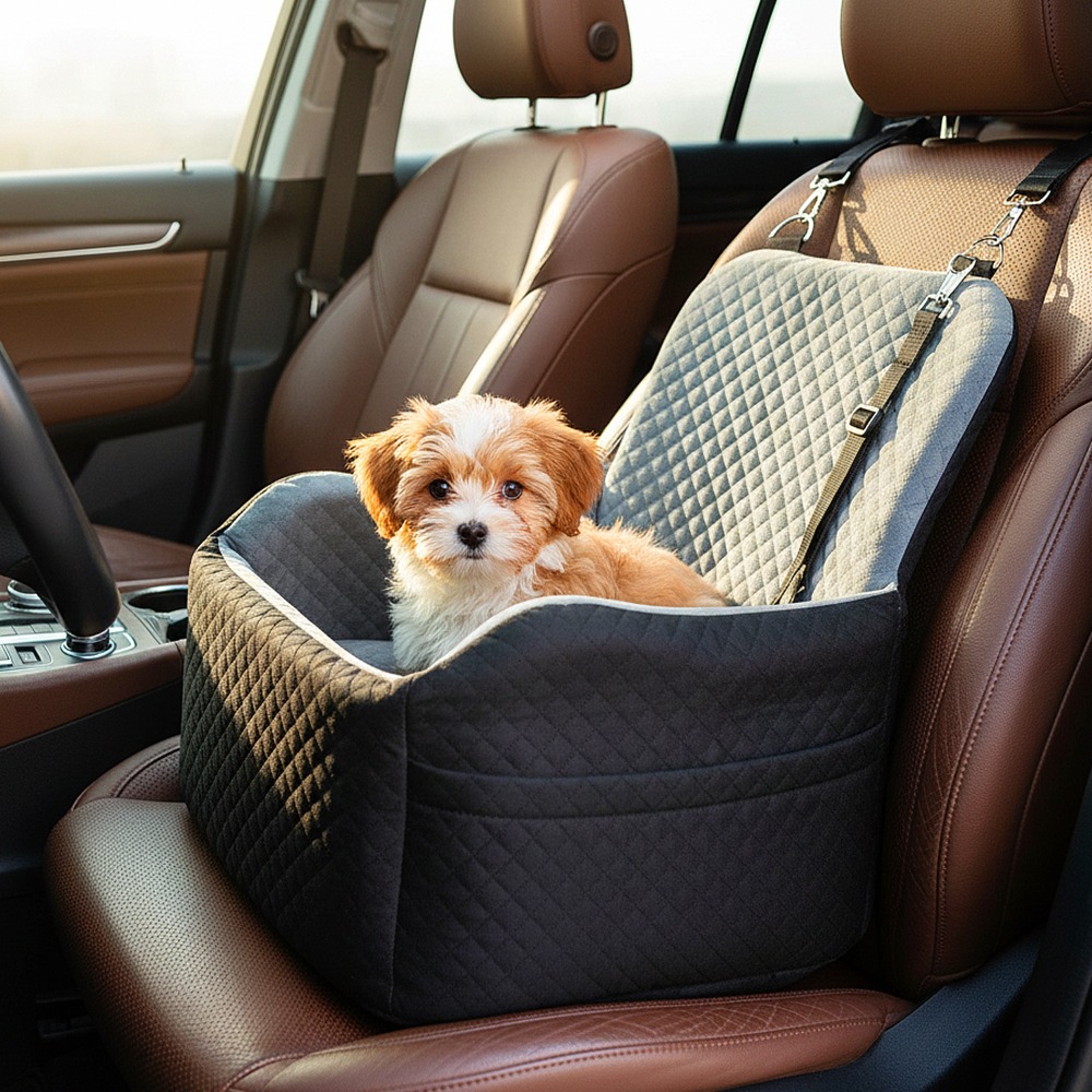 pet supplies car passenger seat elevator non slip car pet bed for small to medium dogs Product details 8