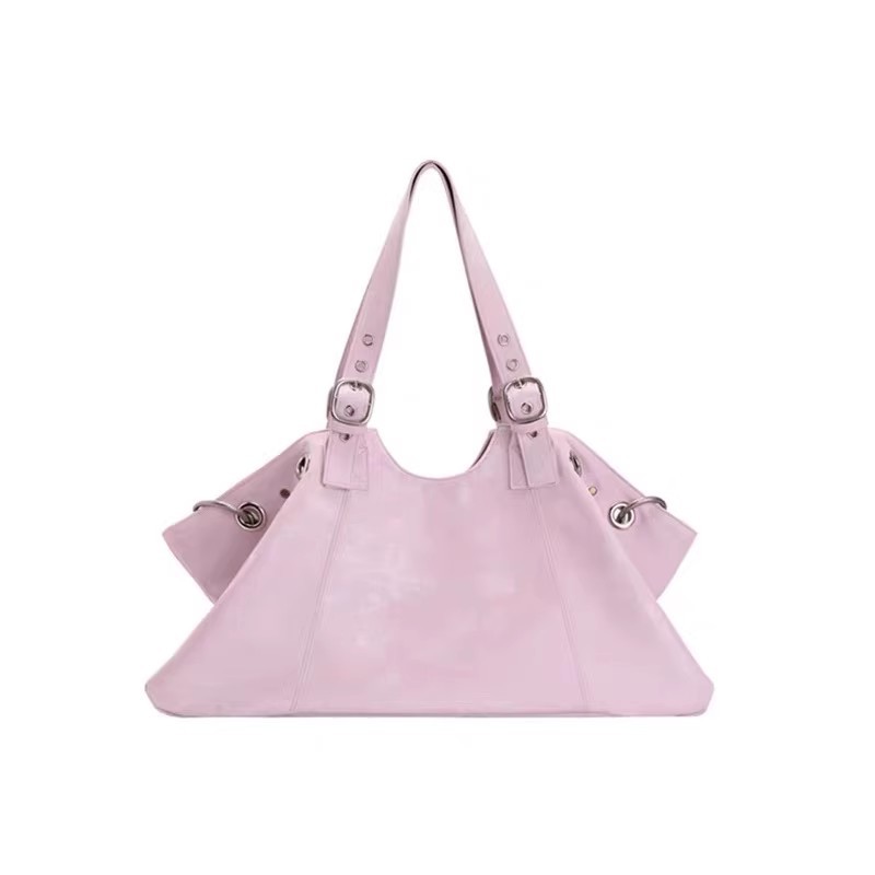 Image of High-end Y2k Sweet Motorcycle Bag Korean Version Large Capacity Commuter Tote Bag Versatile Travel Shoulder Bag For Women
