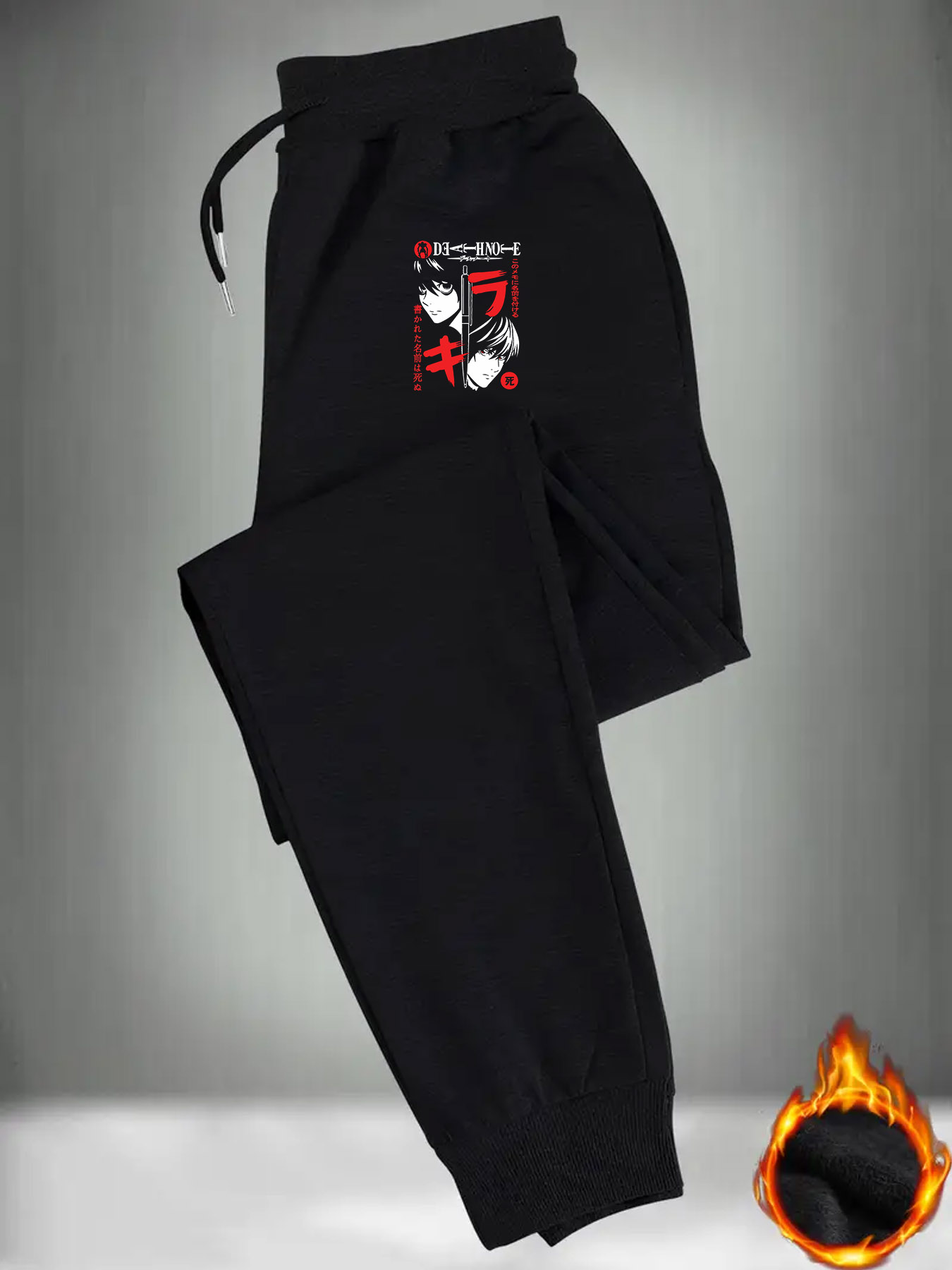 anime sweatpants sold on Temu United States