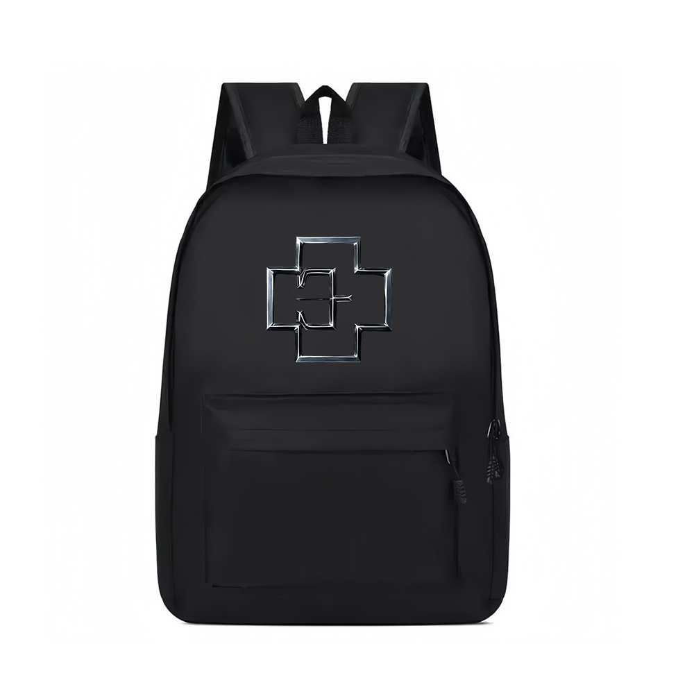 TEMU 1pc Metallic Texture Backpack, Leisure Bag, Large-capacity Business Bag, Travel Bag, Mountaineering Bag, Student Backpack, For Teenager