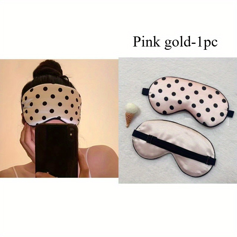 TEMU 1pc Sleep Mask Suitable For Travel & - Comfortable Breathable Eye For S &, Sleep, Travel-friendly Contour