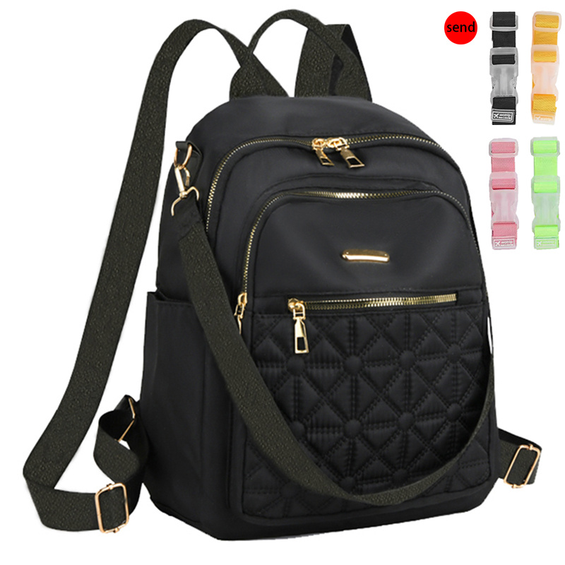 TEMU Hiking Backpack - Spring/summer Women' Color Leisure Backpack Suitable For Daily Commuting Travel For Festivals [random Zipper ]
