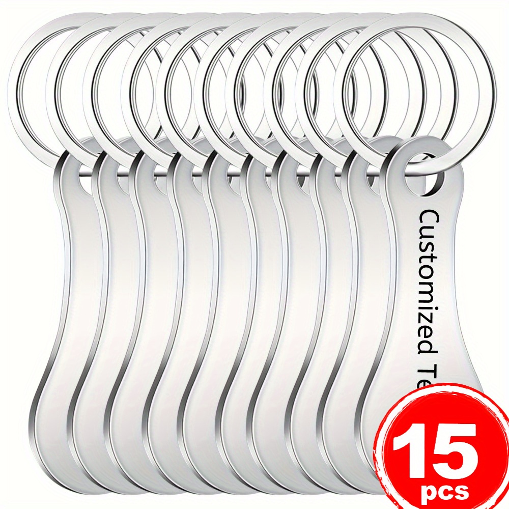 TEMU 15/50 Custom Laser Engraved Supermarket Shopping Cart Anti-lost Keychain - Add A To Your Shopping Cart. This Durable Stainless Steel Token
