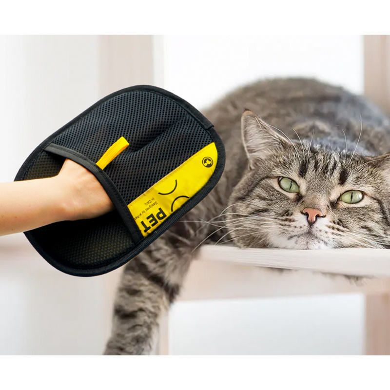 

Glove For Removing Pet Hair And Lint - Features A Dual- For Cleaning Cat Fur, Reusable To The And Tidiness Of Your Home, Ideal For With Small Pets.