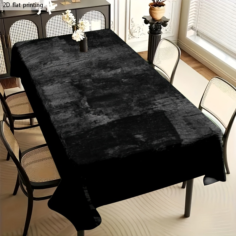 TEMU Tablecover Single Pack Soft And Stylish, Textured Tablecloth, Machine Washable And Easy To Clean, Suitable For Such As Dining Tables, Coffee