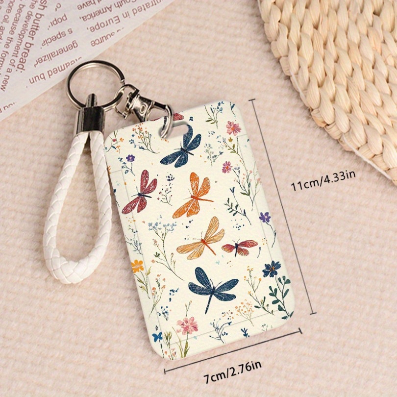 TEMU Supporto per carta d' con cordino - Protezione in plastica resistente per medici, infermieri, studenti e , accoglie 2 carte, design , forniture