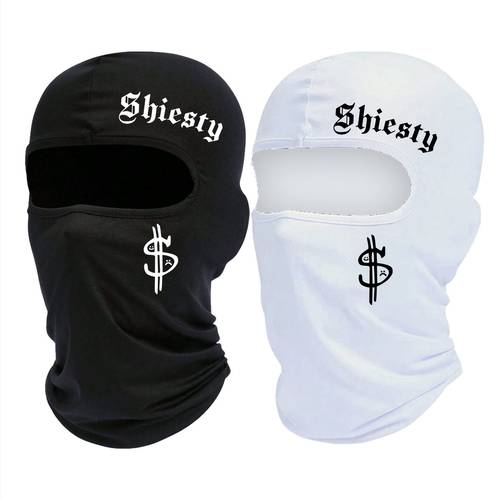balaclava antipolvo con estampado shiesty & dollar, 1 , cubierta facial , resistente al viento, para actividades al aire libre
