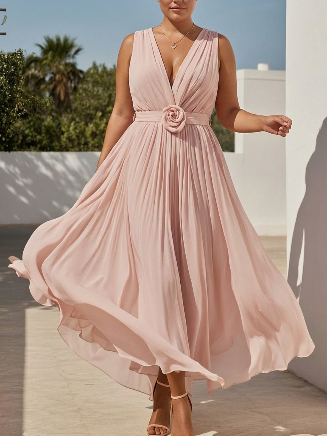 plus size cocktail dress sold on Temu United States