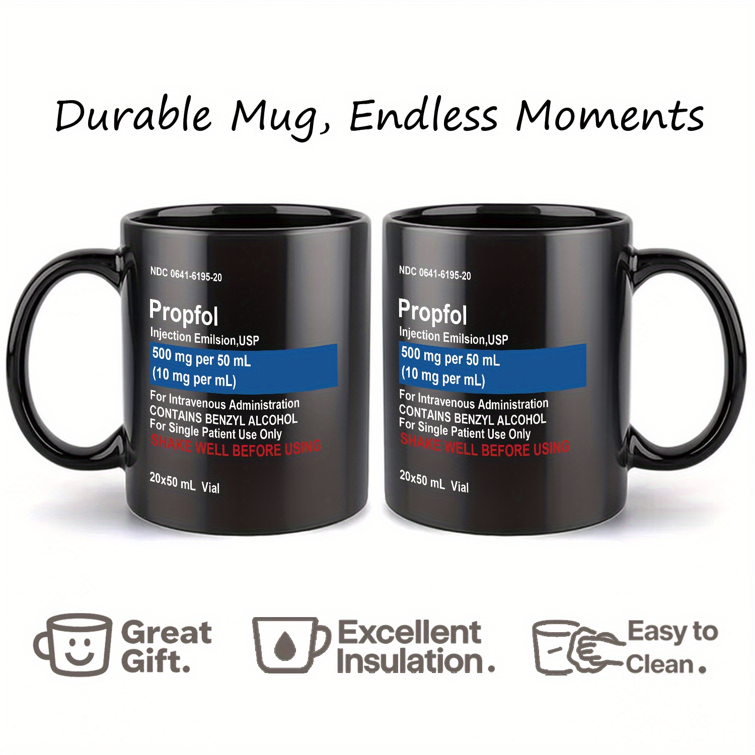 TEMU Humor Mug | Workplace Coworker Gift, Mental For Health Themed Funny Wellness Present For Healthcare Professionals, Medical Students, Doctors,