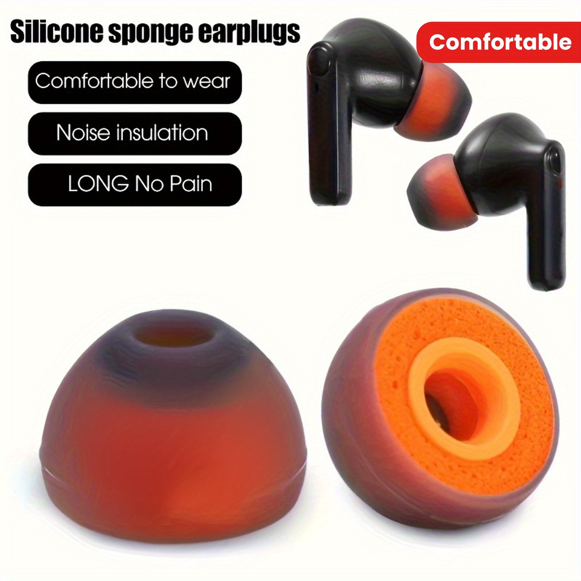 earbuds sleeping sold on Temu Philippines