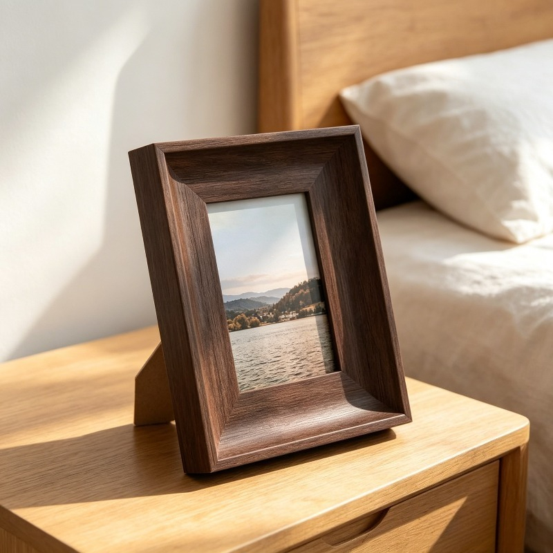 1pc Photo Frame, Suitable for 4x6 / 5x7 / 6x8 Photo Display, Light Luxury Couple Wedding Photo Frame for Living Room, Kitchen, Office, Bedroom, High-End Creative Photo Frame Decoration