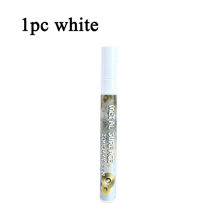 Image of 1pc Screw Positioning Marking Pen, Circuit Board Mechanical Equipment Marking Special Pen, 3mm Round Head, Does Not Fade For Factory Machinery, Molds, Manufacturing Markingsblack White Black