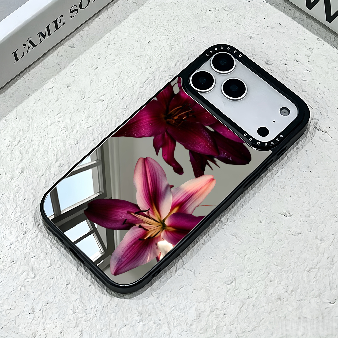 TEMU Phone Case: Vintage Print Phone Case, Scratch-resistant, Wear-resistant, Anti-fingerprint Protective Cover. Suitable For 16 15 14 13 12 Series