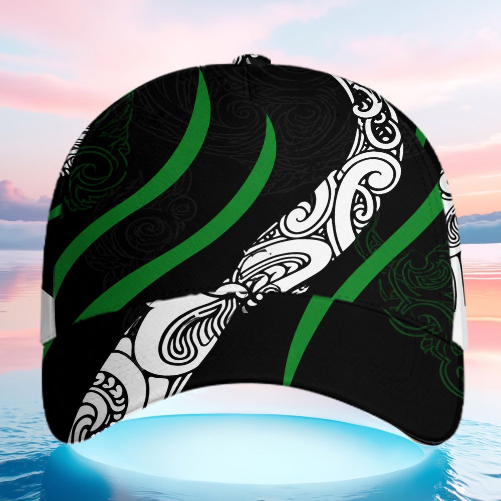 TEMU Maori Tribal Snapback - Lightweight Breathable Unisex Baseball Hat Suitable For Cycling, Golf, Travel, Running, Casual Streetwear With Maori