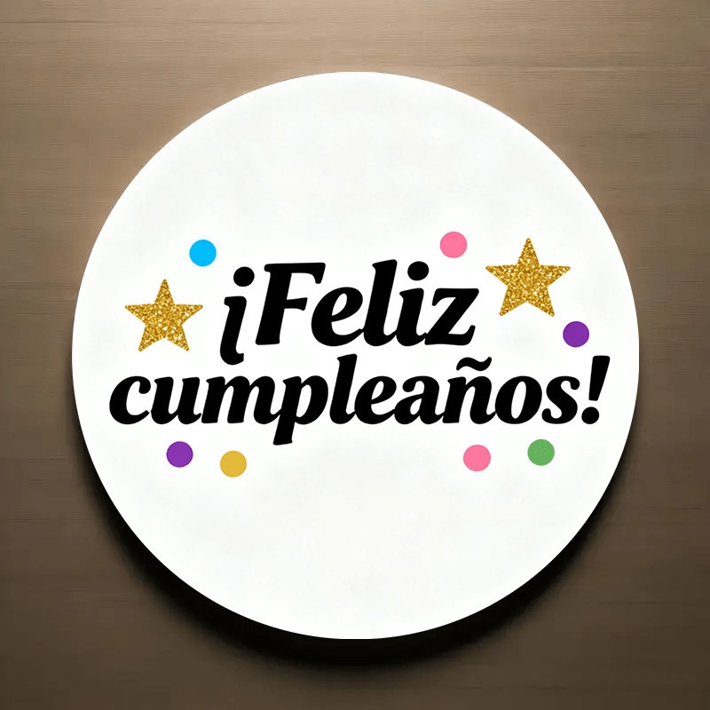 TEMU 160/480 stickers españoles con diseño de " " - Etiquetas de con puntos y estrellas para cajas de regalo, envoltorios de regalos, embalaje,