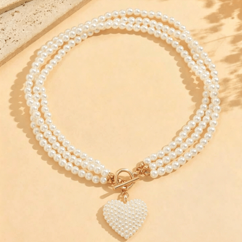 TEMU 1pc Vintage Necklace For Women, Elegant And Versatile Design, Lightweight Stackable Accessory For Weddings, Parties, And Daily Use, Exquisite