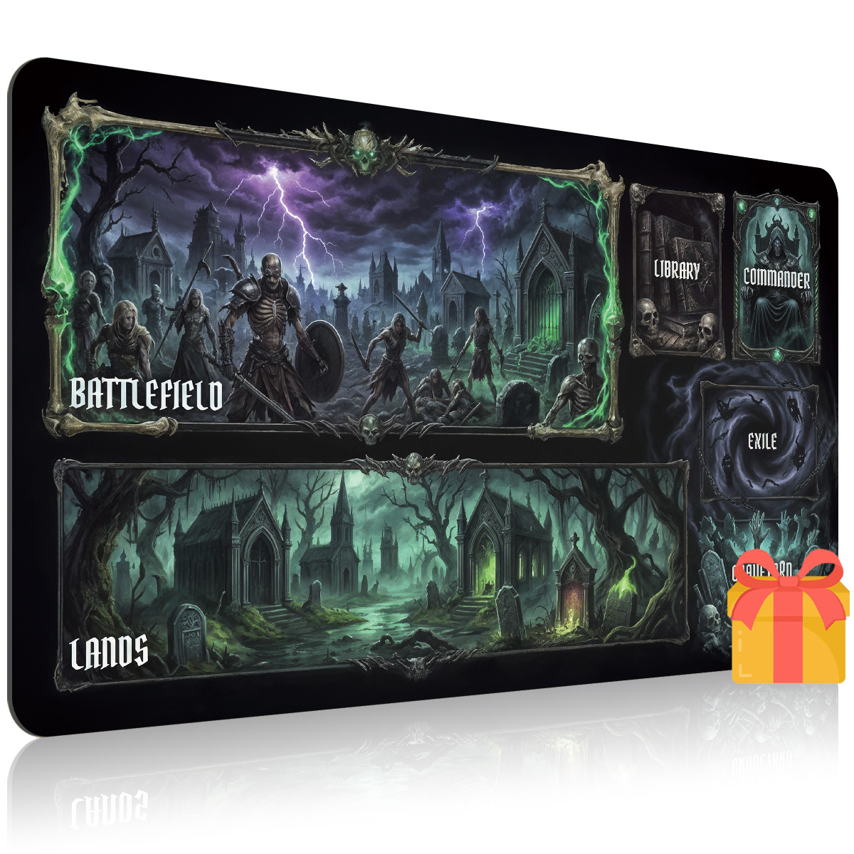 card game mat sold on Temu United States