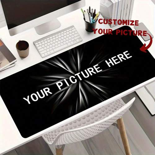 1 custom photo mouse pad personalized mouse pad office supplies and gaming computer accessories gaming mouse pad desktop decor custom photo mouse pad printed with anime and suitable for mothers day birthdays
