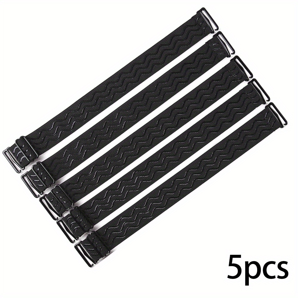 TEMU 2/3/5 stuks -Slip Elastische Banden voor Pruiken 3cm Breedte Elastische Band met Verstelbare Riem om Pruiken Accessoires te Bevestigen
