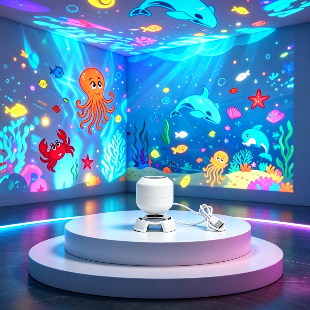 360 rotating   projector night light usb plug in led ambient   decor lamp for bedroom living room game room   atmosphere   gift for birthday christmas valentine summer room  